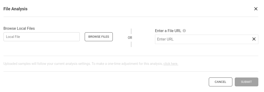 An image showing the file submission dialog