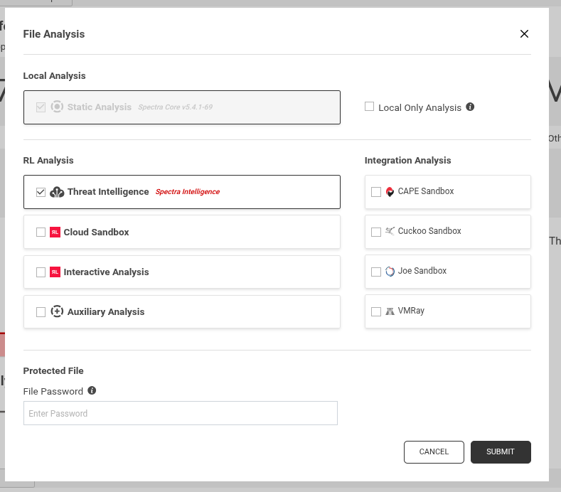 Additional options for file uploads