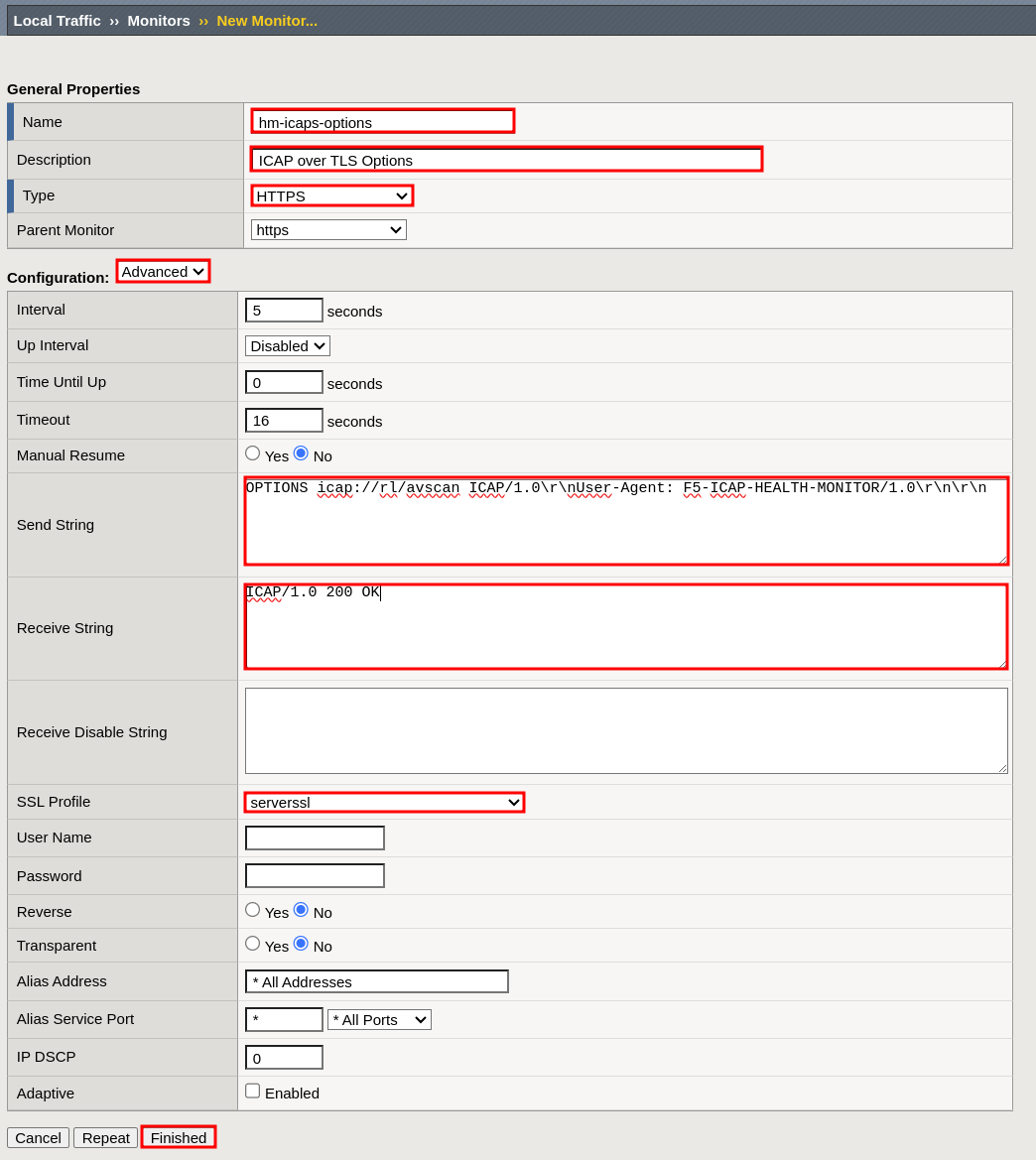 ICAPS Health Monitor