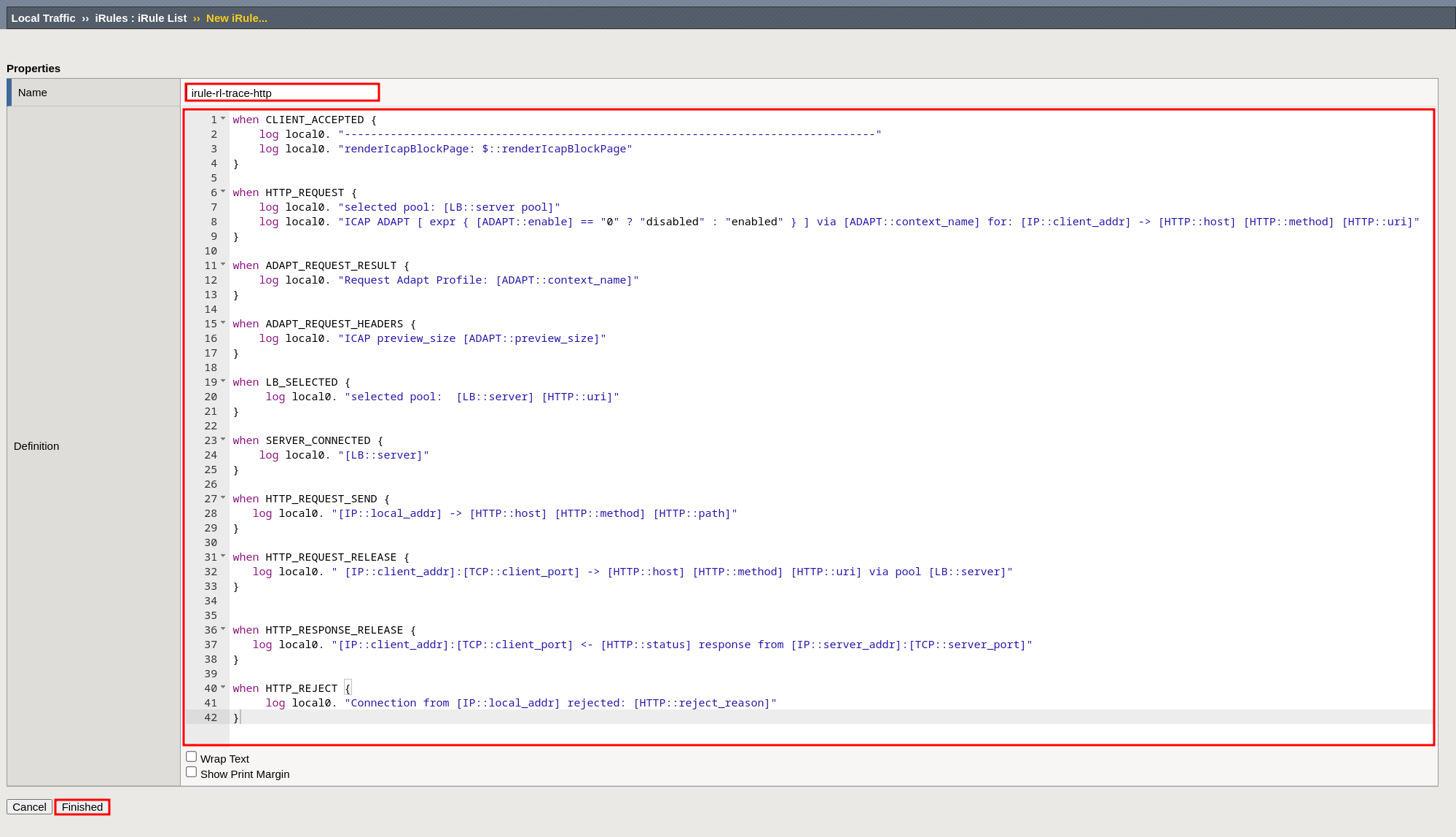 ICAP Block Page HTTPS Health Monitor